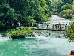 -小七孔景区-六十八级跌水瀑布