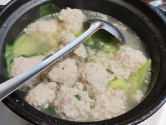 青菜肉圆煲-517烧烤·龙虾·海鲜大排档(万象都荟店)