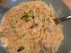 蓝钻虾松海胆酱意大利面-红小满休闲餐厅(十全街店)