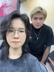 -藤野造型专业烫染接发