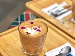 姜汁玫瑰拿铁-金米兰咖啡