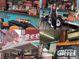 济南首家｜巴士移动饮品车也太好拍了叭 ️