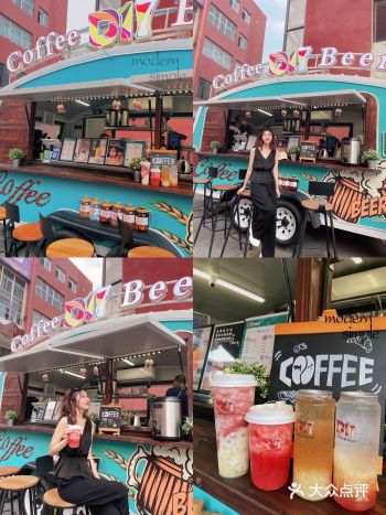 济南首家｜巴士移动饮品车也太好拍了叭 ️