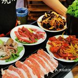 科技园区里的中式烤肉,洋葱鲜牛肉够香嫩~