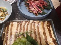 秘制肥牛-草家酱蟹炭火烤肉店(珲春南路一店)