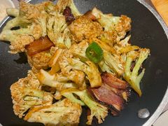 干锅酱肉花菜-醉庐·新上海菜(南京西路店)