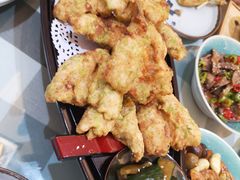 苔菜黄花鱼-君霖海鲜私房菜(春柳店)