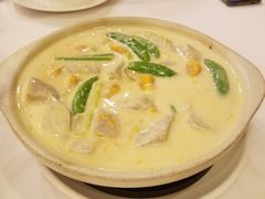 椰汁百合香芋南瓜煲-广州酒家(文昌总店)