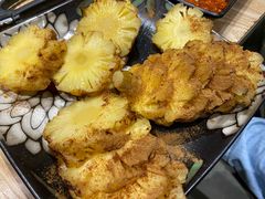 肉桂粉烤菠萝-谷燚大牛炭火烧肉(阳光西雅图店)
