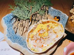 蛋黄焗香箱蟹-江左尚白日本料理(万象城店)