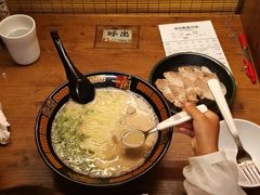 豚骨拉面-一兰拉面(新宿中央东口店)