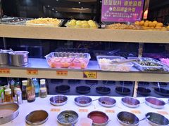 自助调料区-草原饭店火锅