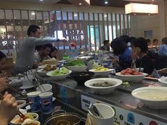 自助取餐区-咕叽咕叽自助烤肉小火锅(西城广场购物中心店)