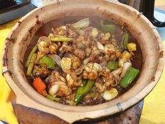 生啫田鸡-天宝食坊·啫啫煲大排档(西华路店)