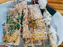 烤豆腐干-疍家人黄记海鲜火烧烤