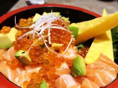 三文鱼鱼籽鱼胆拌饭-阿吾罗日本料理(K11艺术中心店)