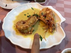 奶油老虎虾-知味海鲜餐厅