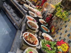 自助取餐区-一号桥自助火锅城(揽秀园西街店)