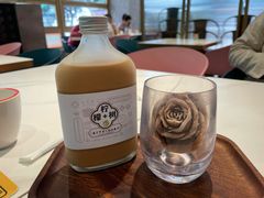 冠军玫瑰冰奶茶-柠檬树茶餐厅(海雅缤纷城店)