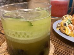 来店必喝的黑提青瓜果茶-The Good Place好地方·Brunch·coffee(国贸店)