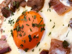 鸡蛋蘑菇熏肉荞麦可丽饼-RAC BAR(安福路店)