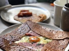 巴黎火腿鸡蛋芝士蘑菇可丽饼-RAC BAR(安福路店)