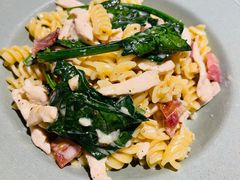 奶油培根意面-JINNS锦时 steak&pizza(浸信会礼拜堂旧址店)