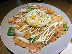 虾仁皮拉夫-机器人火炉披萨(爱琴海店)
