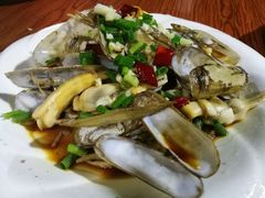 葱油蛏子-胖大嫂渔家排档(半边山店)