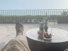 -日落吧·海景咖啡厅·餐酒吧·鸡尾酒·下午茶·乐队表演·浪漫夕阳·三亚文华东方酒店