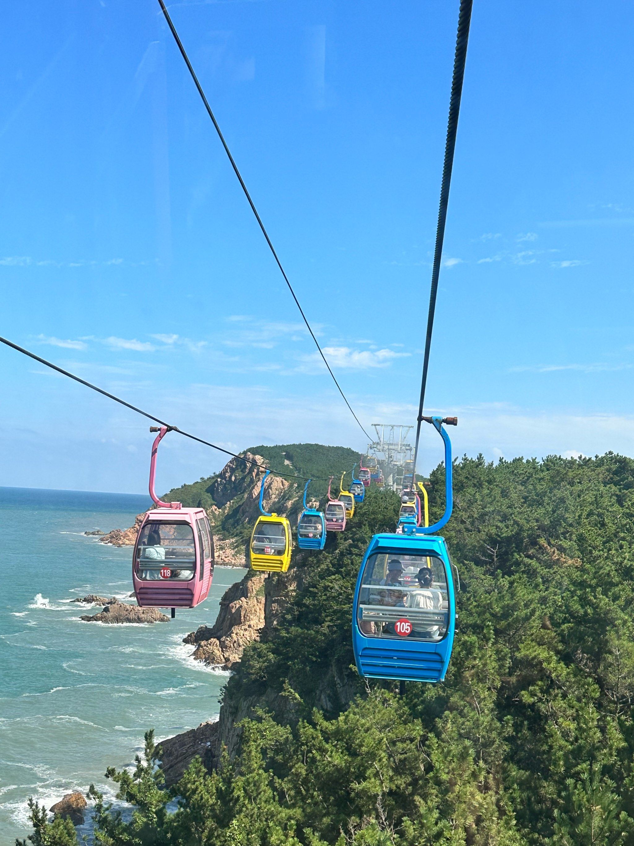 来摩天岭坐一次彩色高空缆车🚡