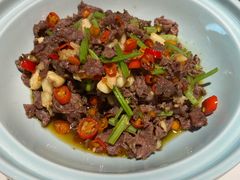 菜籽油炒衡东黄牛肉-遇见湘·地道湖南菜(云门店)