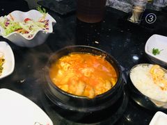 嫩豆腐汤-青松馆韩国料理(香港中路佳世客店)