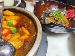 石锅豆腐鱼-苏乡兰亭·新派淮扬菜(吾悦广场店)