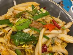 干锅有机花菜-米赫曼新疆餐厅·清真(老沪闵路店)