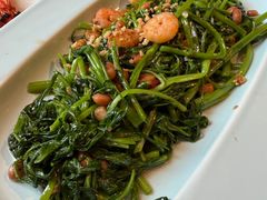 马拉盏炒通菜-蕉叶·广州明星泰国菜(黑金冠保利广场店)