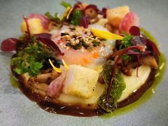 菌菇温泉蛋配土豆泥-第101座花园餐厅(湖滨88店)