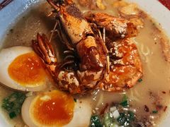 社长原汤拉面双虾双蛋-雷门拉面店(新光天地店)