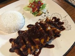 芝士炸猪排套餐-金家休闲餐吧(金家小吃四店)