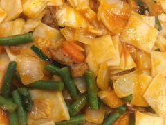 炒面片-巴依老爷新疆美食(常营店)