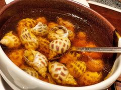 古越陈酿煮花螺-杭州西子湖四季酒店·金沙厅