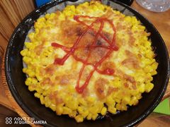 料理烤芝士玉米粒-老东镇啤酒屋海鲜加工·蒸汽海鲜·海鲜烧烤(台东店)