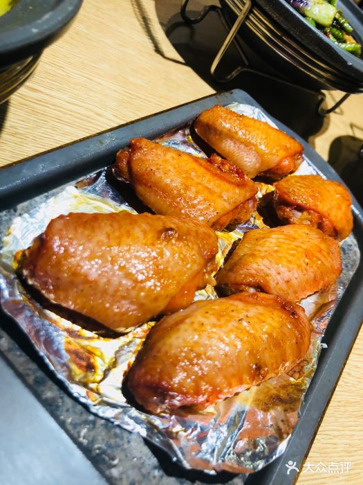 铁板焗鸡翅