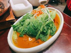 白灼罗马生菜-恭敬李·烤鸭(天坛北门店)