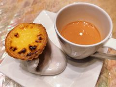 餐后葡挞配奶茶-8餐厅(新葡京酒店)