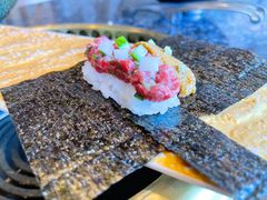 海胆生牛肉手卷-老乾杯和牛烧肉(王府中环店)