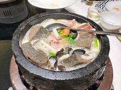 砂锅自制黑豆腐-富淳饭店(陆家嘴保利广场店)