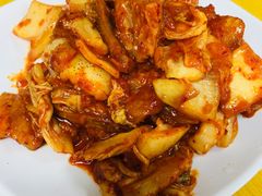 辣白菜炒五花肉-屋里家延边朝鲜族冷面(南园店)