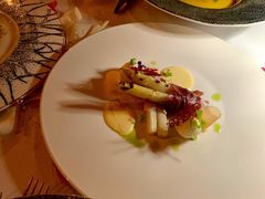 伊比利亚火腿配白芦笋-Kathleen's Waitan 凯圣琳江景西餐厅(外滩店)