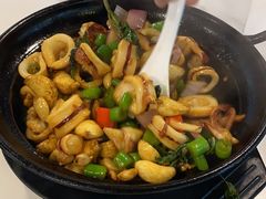 台式三杯鱿鱼-阿忠食坊大排档·20年老店(万象城店)